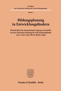 Produktbild: Bildungsplanung in Entwicklungsl&auml;ndern.