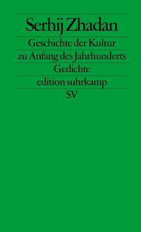 Produktbild: Geschichte der Kultur zu Anfang des Jahrhunderts