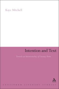 Produktbild: Intention and Text