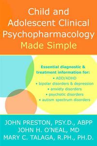 Produktbild: Child & Adolescent Psychopharmacology Made Simple