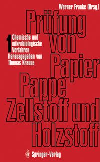 Produktbild: Pr&uuml;fung von Papier, Pappe, Zellstoff und Holzstoff