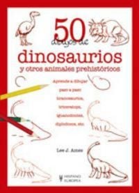 Produktbild: 50 dibujos de dinosaurios
