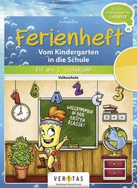 Produktbild: Ferienheft. Vom Kindergarten in die Schule. Lehrplan 2023