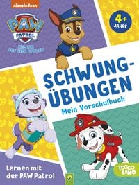 Produktbild: Lernen mit der PAW Patrol: Schwung&uuml;bungen. Mein Vorschulbuch