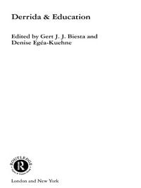 Produktbild: Derrida & Education