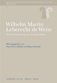 Produktbild: Wilhelm Martin Leberecht de Wette