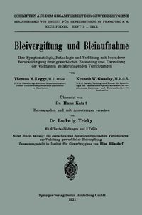 Produktbild: Bleivergiftung und Bleiaufnahme