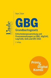 Produktbild: GBG | Grundbuchsgesetz (Kombi Print&digital)