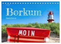 Produktbild: Borkum Ansichten (Tischkalender 2027 DIN A5 quer), CALVENDO Monatskalender