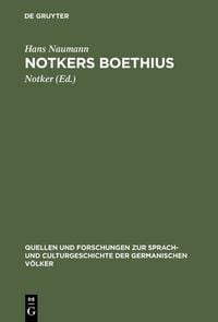 Produktbild: Notkers Boethius
