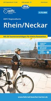 Produktbild: BVA ADFC Regionalkarte Region Rhein/Neckar 1:75.000