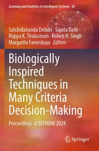 Produktbild: Biologically Inspired Techniques in Many Criteria Decision-Making