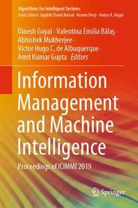 Produktbild: Information Management and Machine Intelligence