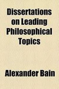 Produktbild: Dissertations on Leading Philosophical Topics