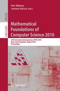 Produktbild: Mathematical Foundations of Computer Science 2010