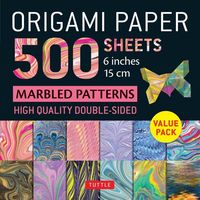 Bild vom Artikel Origami Paper 500 Sheets Marbled Patterns 6 (15 CM): Tuttle Origami Paper: High-Quality Double-Sided Origami Sheets Printed with 12 Different Designs vom Autor 