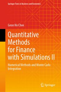 Produktbild: Quantitative Methods for Finance with Simulations II