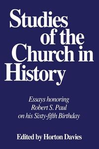 Produktbild: Studies of the Church in History
