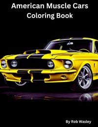 Produktbild: American Muscle Car Coloring Book