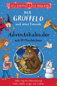 Produktbild: Der Gr&uuml;ffelo und seine Freunde. Adventskalender mit 24 Minib&uuml;chern