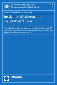 Produktbild: Justizielle Medienarbeit im Strafverfahren