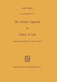 Produktbild: The Interest Approach to Choice of Law