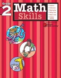Produktbild: Math Skills: Grade 2 (Flash Kids Harcourt Family Learning)
