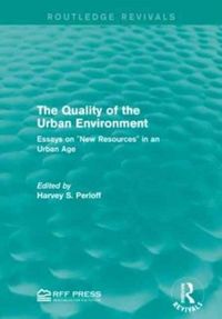 Produktbild: The Quality of the Urban Environment