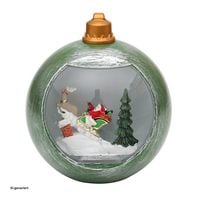 Produktbild: SIGRO LED Kugel Santa im Rentierschlitten LED Kugel Santa im Rentierschlitten
