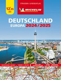 Bild vom Artikel Michelin Straßenatlas Deutschland & Europa 2024/2025 vom Autor 