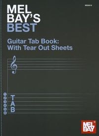 Produktbild: Mel Bay's Best Guitar Tab Book: With Tear Out Sheets