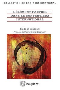 Produktbild: L'Element Factuel Dans le Contentieux International
