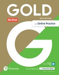 Produktbild: Gold 6e B2 First Student's Book with Interactive eBook, Online Practice, Digital Resources and App