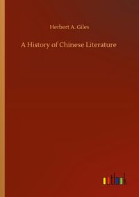 Produktbild: A History of Chinese Literature