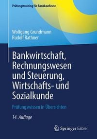 Produktbild: Bankwirtschaft, Rechnungswesen und Steuerung, Wirtschafts- und Sozialkunde