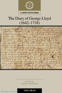 Produktbild: The Diary of George Lloyd: Volume 64, Part 1