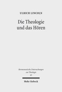Produktbild: Die Theologie und das H&ouml;ren