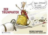 Produktbild: Der Triumphator - Cartoons des Jahres 2025