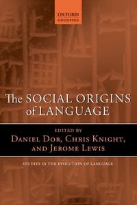 Produktbild: The Social Origins of Language