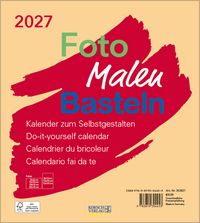 Produktbild Foto-Malen-Basteln Bastelkalender beige 2027