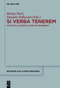 Produktbild: Si verba tenerem