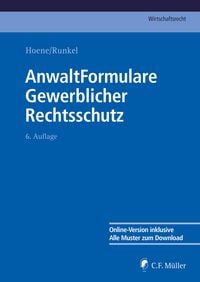 Produktbild: AnwaltFormulare Gewerblicher Rechtsschutz