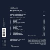 Nostalgia: Brahms,Mussorgsky,Bart¢k