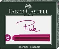 Faber-Castell Tintenpatronen Standard pink 6er