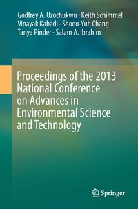 Produktbild: Proceedings of the 2013 National Conference on Advances in Environmental Science and Technology