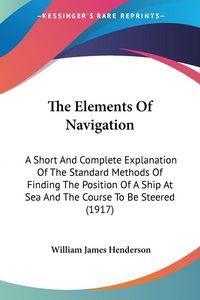 Produktbild: The Elements Of Navigation