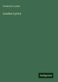 Produktbild: London Lyrics