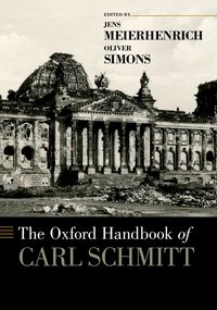 Produktbild: The Oxford Handbook of Carl Schmitt