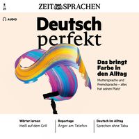 Produktbild: Deutsch lernen Audio - Das bringt Farbe in den Alltag