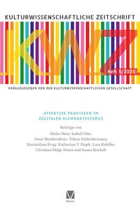 Produktbild: Affektive Praktiken im digitalen Klimaaktivismus